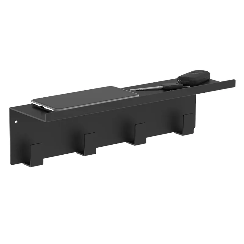 Appendiabiti da cucina in metallo nero