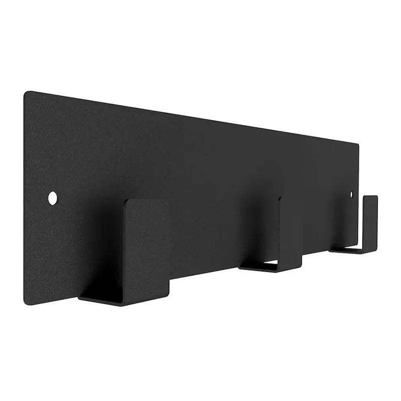 Appendiabiti da cucina in metallo nero