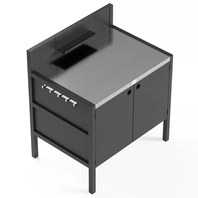 Mobile da cucina da esterno a doppia anta