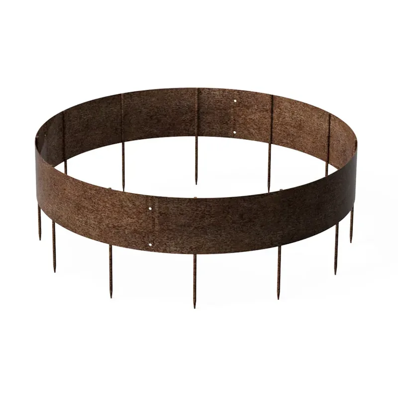 Recinzione dei bordi del bordo del paesaggio del giardino