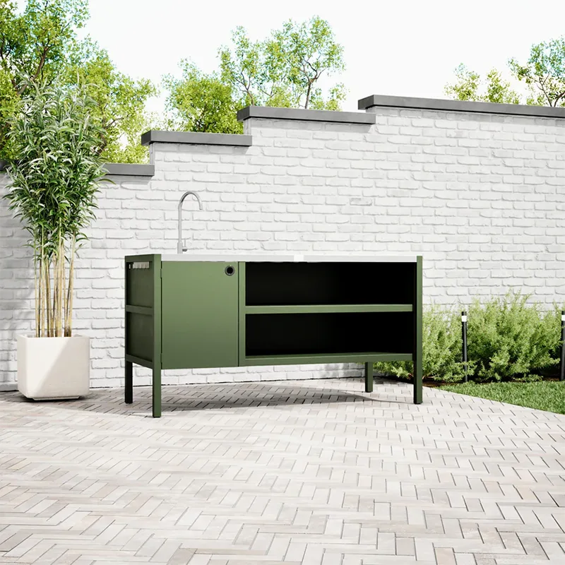 Multi Functional Outdoor Cabinet with Sink